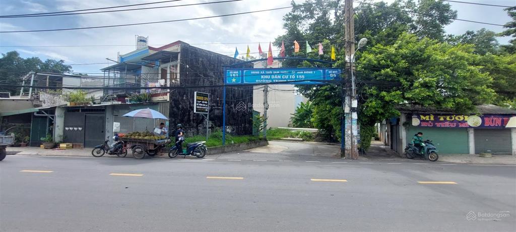Chính chủ bán đất lô góc đẹp đường trịnh thị miếng, ấp tam đông 1, xã thới tam thôn, hóc môn