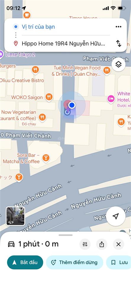 Căn hộ chính chủ 1 phòng ngủ + 1 phòng khách nguyễn hữu cảnh, bình thạnh  sát q1