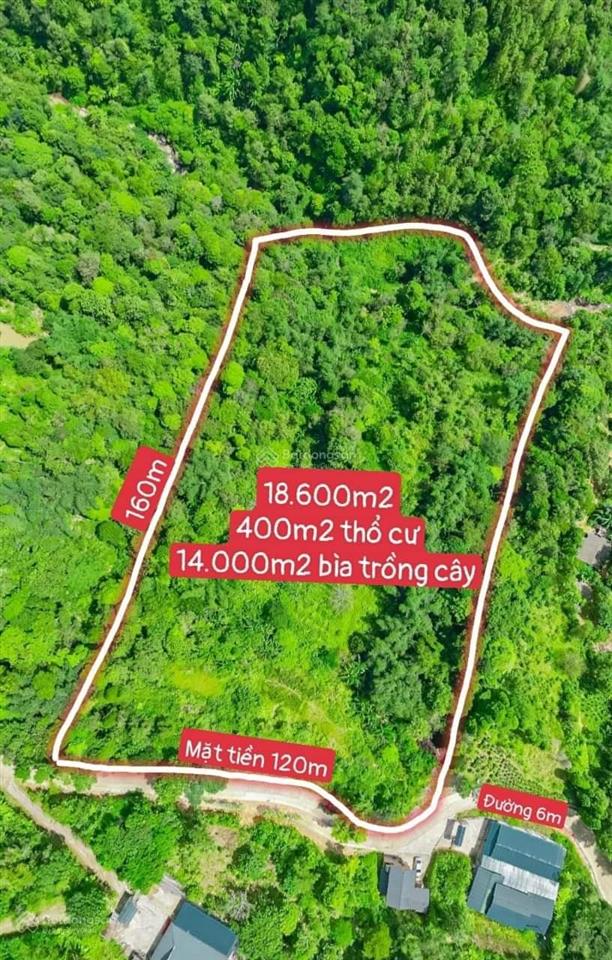 Bán đất tại trung tâm kdl tả phìn, 18 tỷ, 13500 m2, hàng hiếm giá siêu hời
