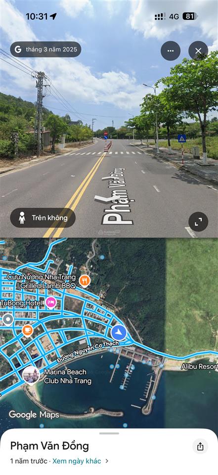 Bán đất tại phạm văn đồng, 23 tỷ, 278.3m2, khu vực vĩnh hòa, nha trang