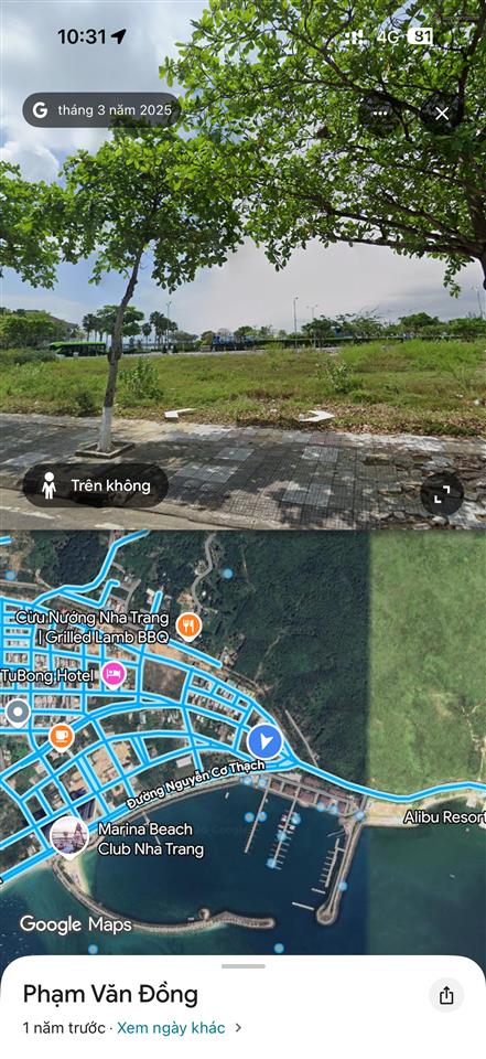 Bán đất tại phạm văn đồng, 23 tỷ, 278.3m2, khu vực vĩnh hòa, nha trang