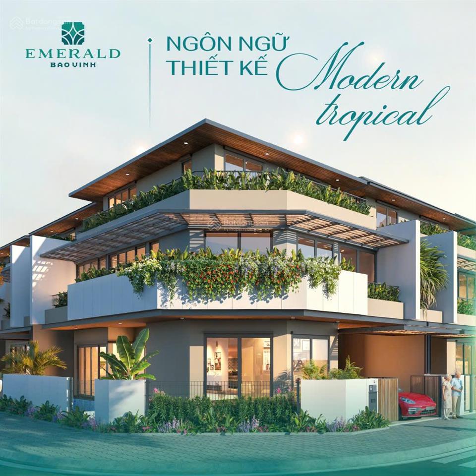Bán nhà phố liền kề tại emerald bao vinh, 3,2 tỷ, 106m2