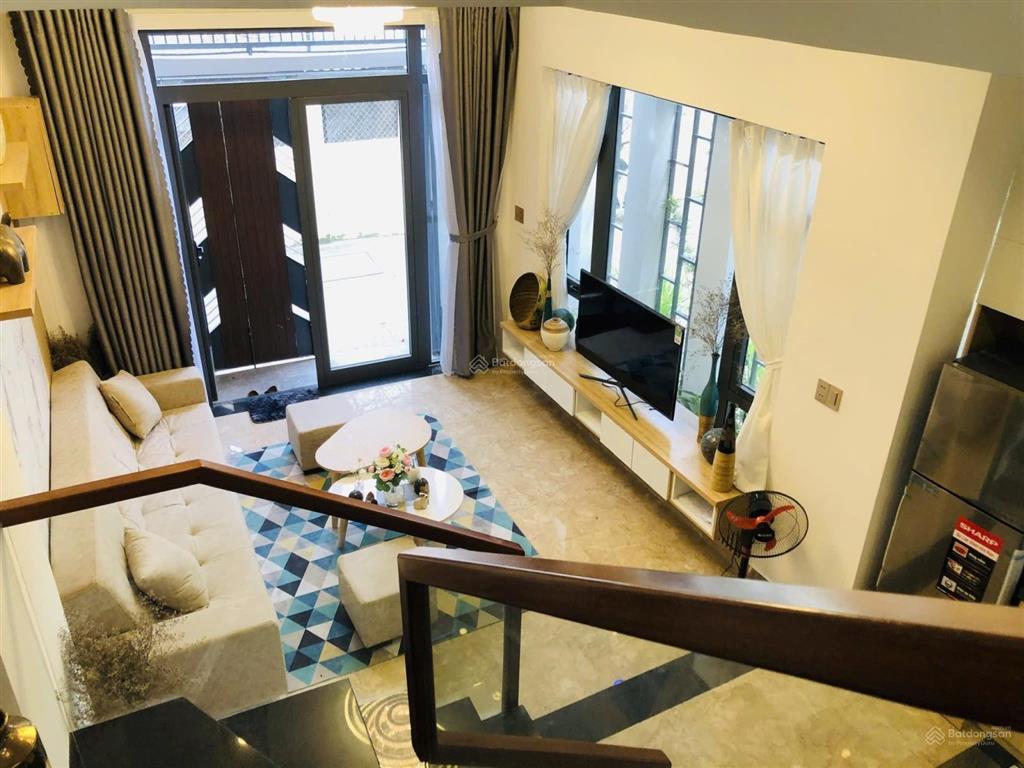 62m2, 3 tầng, 4pn full nội thất, lô góc kiệt 3,5m sát biển giá đầu tư