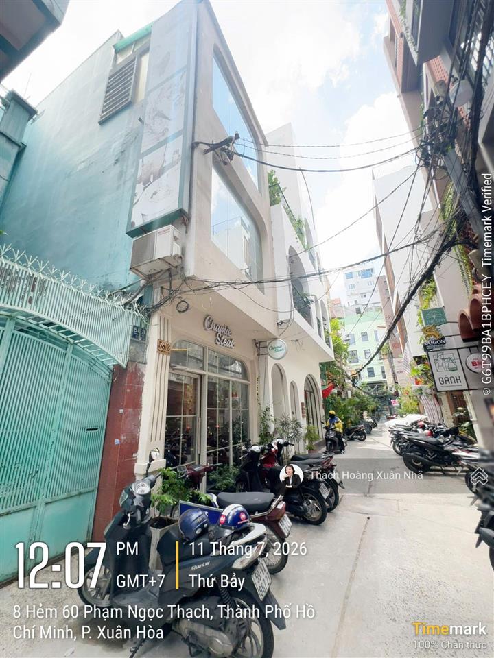 Khu sang trọng q3, đường phạm ngọc thạch, p6  dt 4m x 16,4m  3 tầng có hđt 50tr/th  chỉ 24,5 tỷ