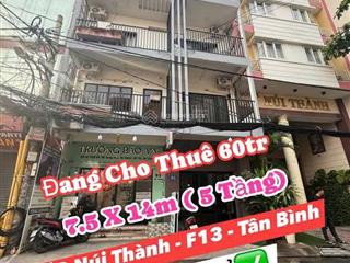 Bán siêu phẩm nhà mặt phố 12pn, 13wc, 105m2 tại núi thành, p 13, tân bình, 32,5 tỷ