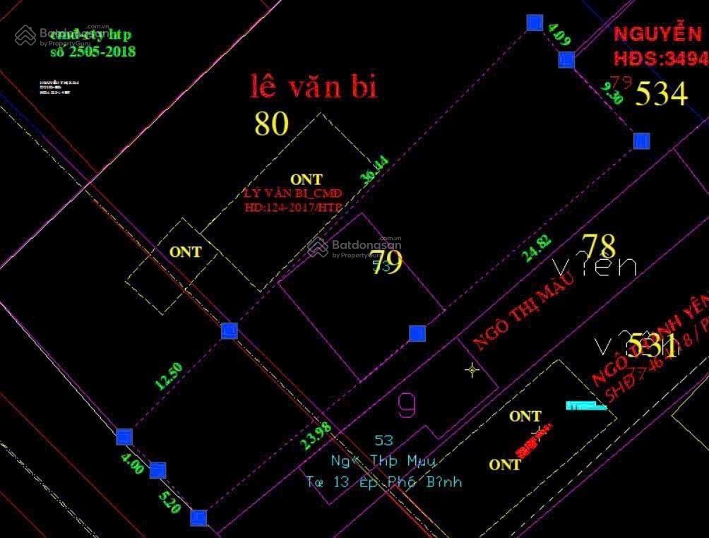 Bán gấp lô đất 552,8m² mặt tiền đường tỉnh lộ 15 củ chi