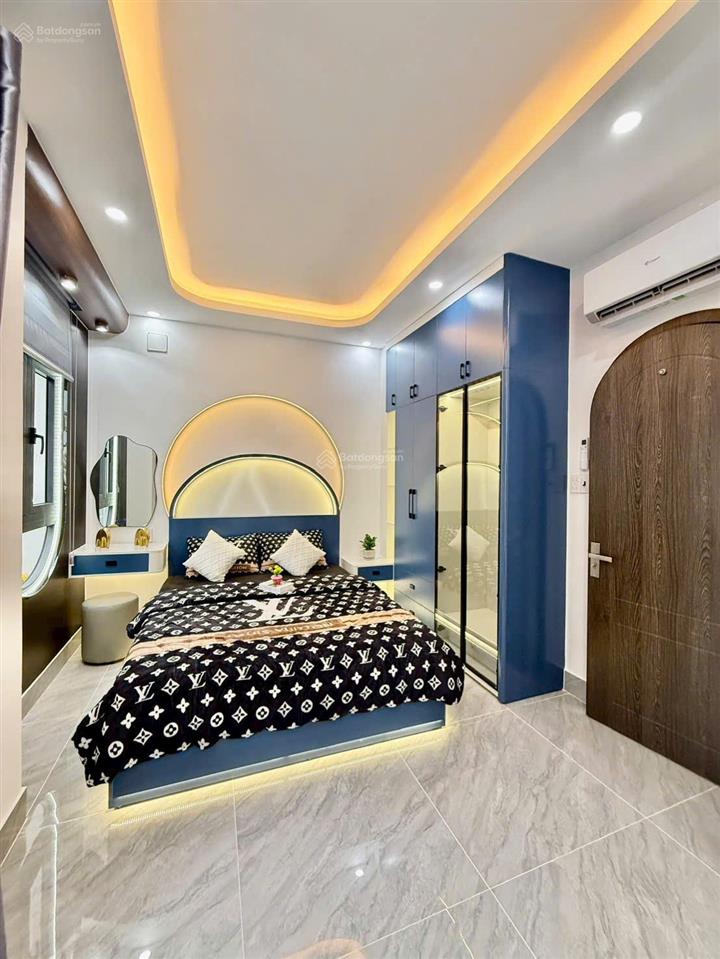 Bán nhà full nội thất vip pro đường 7m đúc 5 tầng 6pn