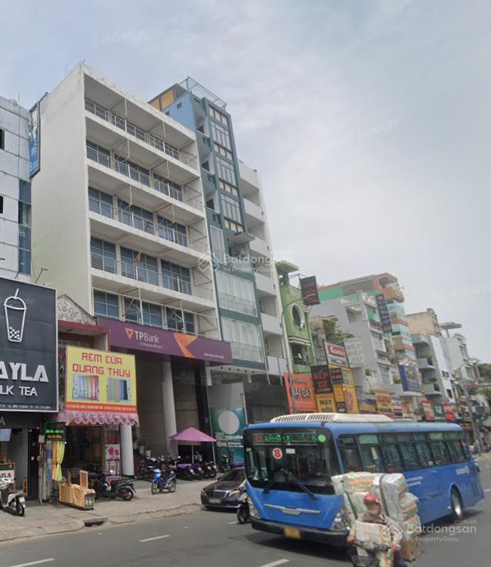 Bán tòa nhà mt bạch đằng p. 15 bình thạnh, dt 5,5x19m, kc 8 tầng thang máy, giá 51 tỷ