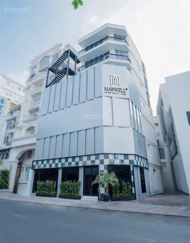 Bán tòa nhà góc 2 mt trần nhật duật p.tân định q1, 8x16m hầm 7 tầng, hđt 320tr giá 75 tỷ