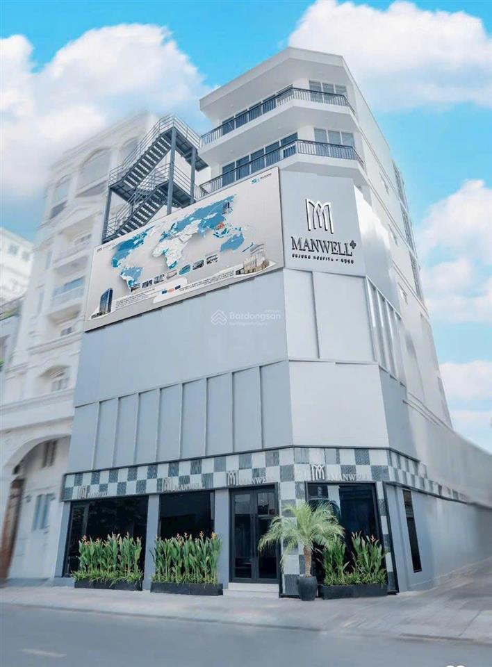 Bán tòa nhà góc 2 mt trần nhật duật p.tân định q1, 8x16m hầm 7 tầng, hđt 320tr giá 75 tỷ