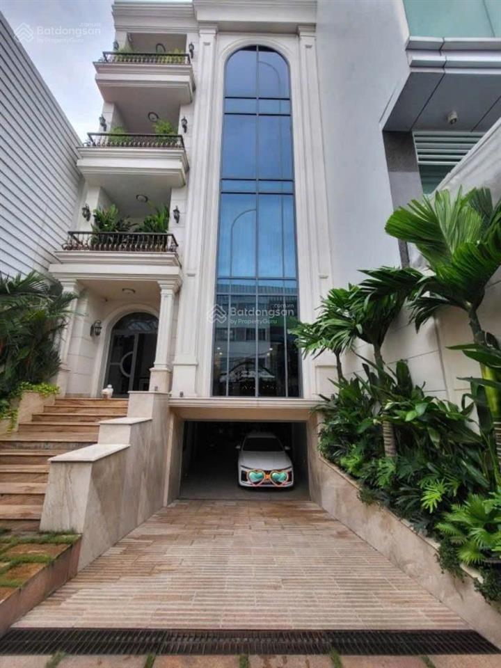 Bán nhà mt khu bắc hải  bạch mã, p.15, q10, dt 8x24m cn 190m2, hầm 4 tầng, giá 78 tỷ