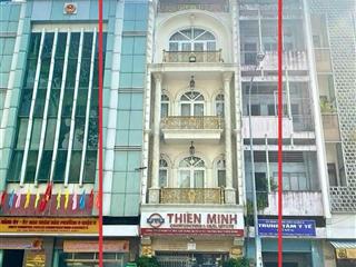 Bán nhà mt nguyễn tri phương p.9 q5, dt 5.5x20.1m cn 110m2, kc 6 tầng giá 43 tỷ