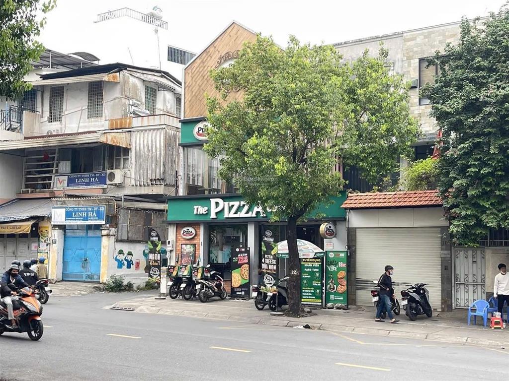 Bán nhà góc 2 mt hoàng hoa thám p.7 bt, dt 8x20m cn 161m2, kc 4 tầng, hđt 130tr, giá 65 tỷ