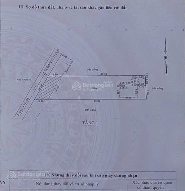 Bán đất mt lê tấn bê, p. an lạc, bình tân, dt 24x80m tổng 1.977m2 có 553m2 thổ cư, 57 tỷ