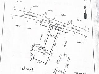 Bán nhà hxh 124 xô viết nghệ tĩnh p21 bt, dt 4x20m nở hậu 7m cn 95m2 giá 12.6 tỷ