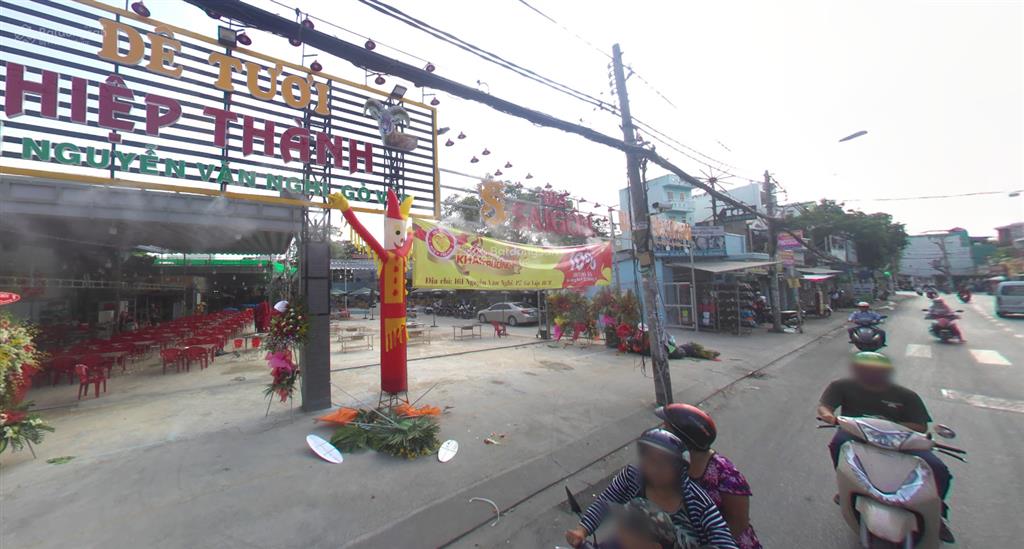 Bán nhà góc 2mt nguyễn văn nghi, p7, gv, dt 45x90m cn 3686m2, giá 389 tỷ