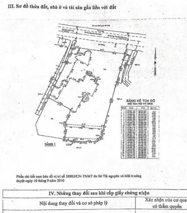 Bán nhà góc 2mt nguyễn văn nghi, p7, gv, dt 45x90m cn 3686m2, giá 389 tỷ
