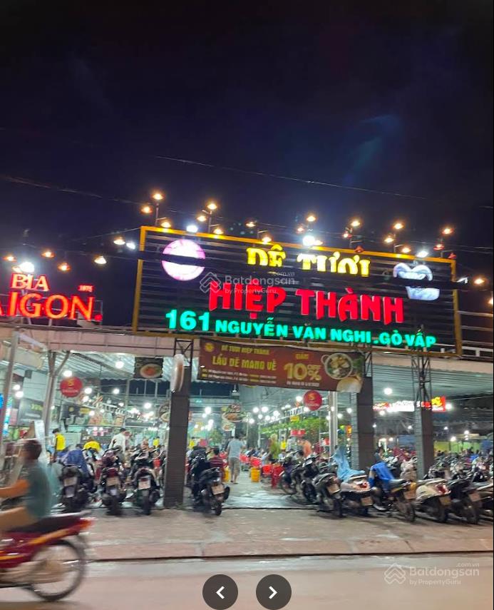 Bán nhà góc 2mt nguyễn văn nghi, p7, gv, dt 45x90m cn 3686m2, giá 389 tỷ