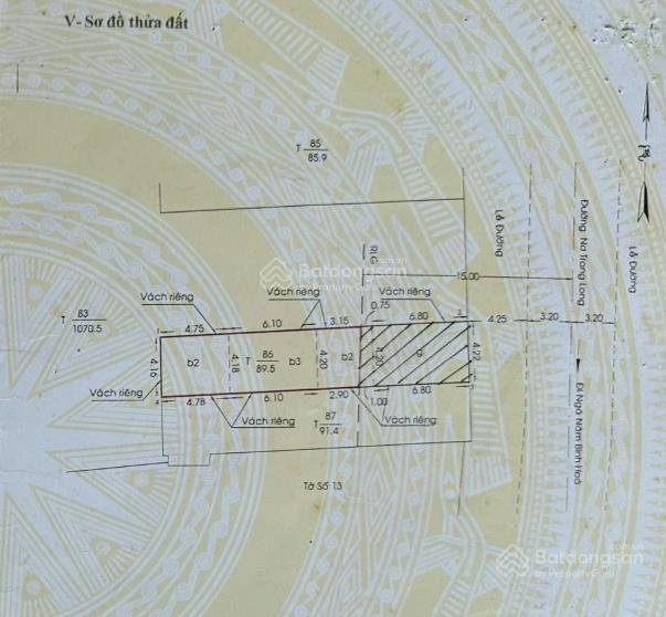 Bán tòa nhà mt nơ trang long p.12 bt, dt 13x60m cn 1128m2 kc 5 tầng hđt 400tr giá 280 tỷ