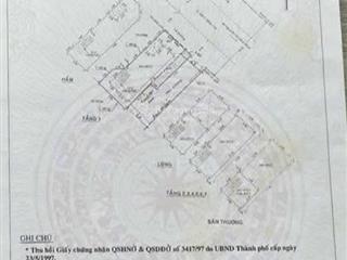 Bán tòa nhà vp góc 2mt mạc đỉnh chi q1, dt 10x22m hầm 9 tầng hđt 400tr giá 240 tỷ