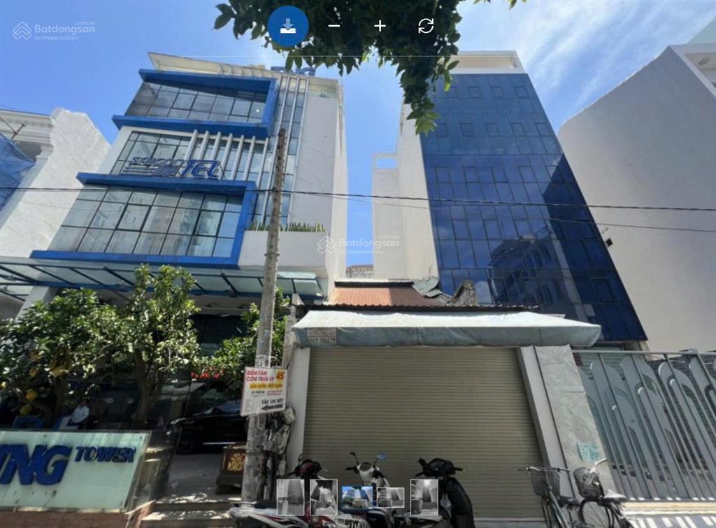 Bán tòa building ngô thời nhiệm, q3 dt 7,5x22m, nở hậu 13m hầm 7 t thu nhập 300tr/th giá95 tỷ