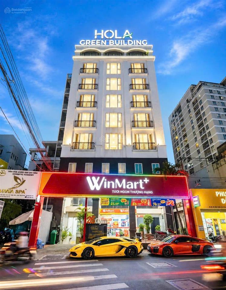 Bán toà chdv nguyễn thượng hiền .bình thạnh 12,4x21m  hầm 7 tầng  thu nhập.400tr/thg giá 115ỷ