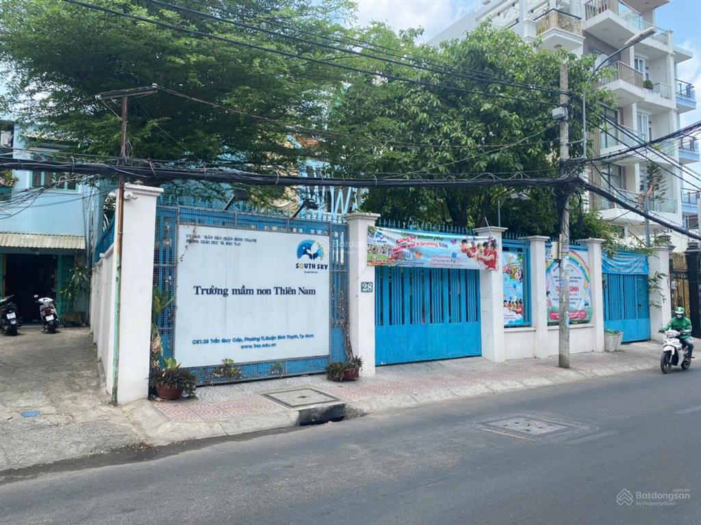 Bán góc 2mt trần quý cáp, bình thạnh dt 18x28m cn 495m², hđt 120tr/thángnhà 2 tầng giá 95 tỷ tl.