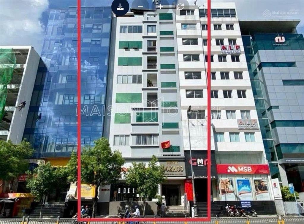 Bán tòa nhà 12tầng mt nguyễn văn trỗi,tân bình dt11x15m cn 168,72m²,hđthuê 10.000 usd/th,gia 140ty