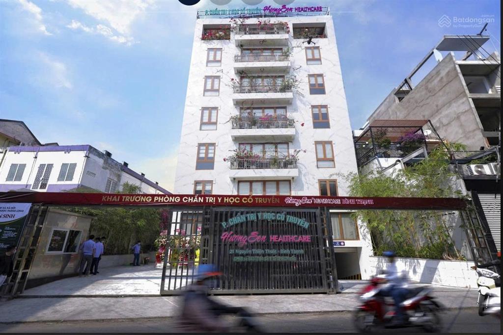 Bán tòa nhà mt 1 h 7 tầnghđt 900tr/th 290 tỷ nguyễn thiện thuật. bình thạnh19x40m750m