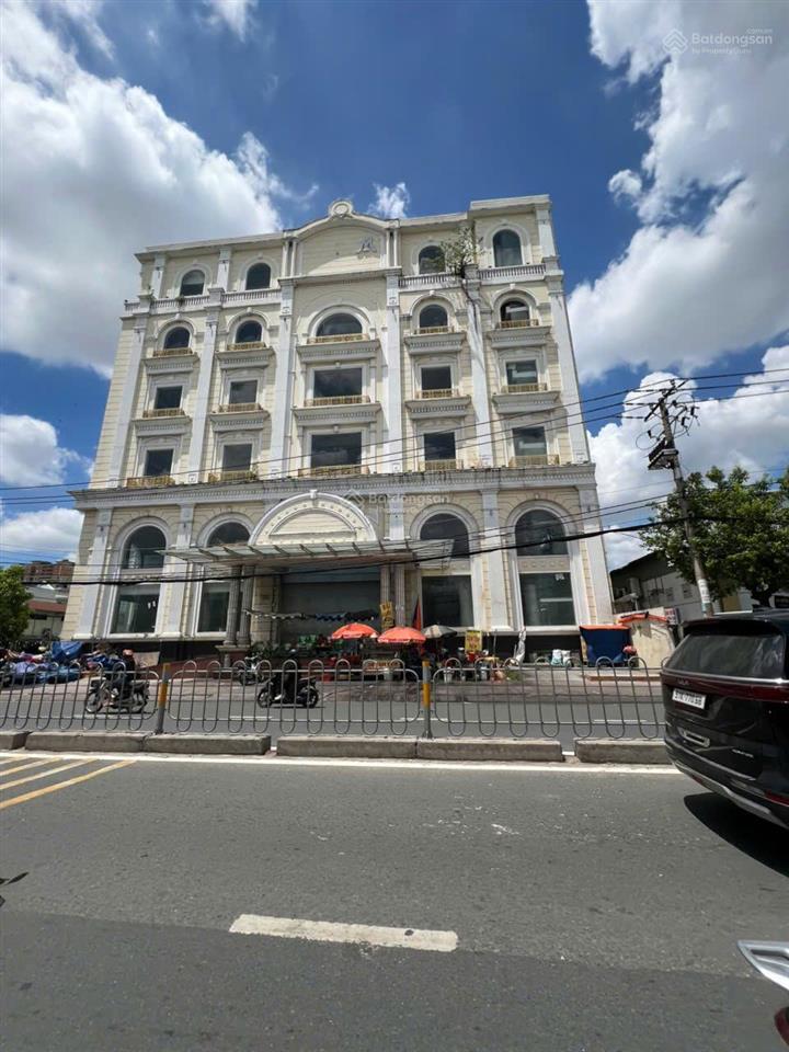 Toà siêu phẩm góc 2mt lê văn quới. bình tân. 40x50m, 2.100m2  1 hầm, 8t. dts 10.725m2 giá 195 tỷ