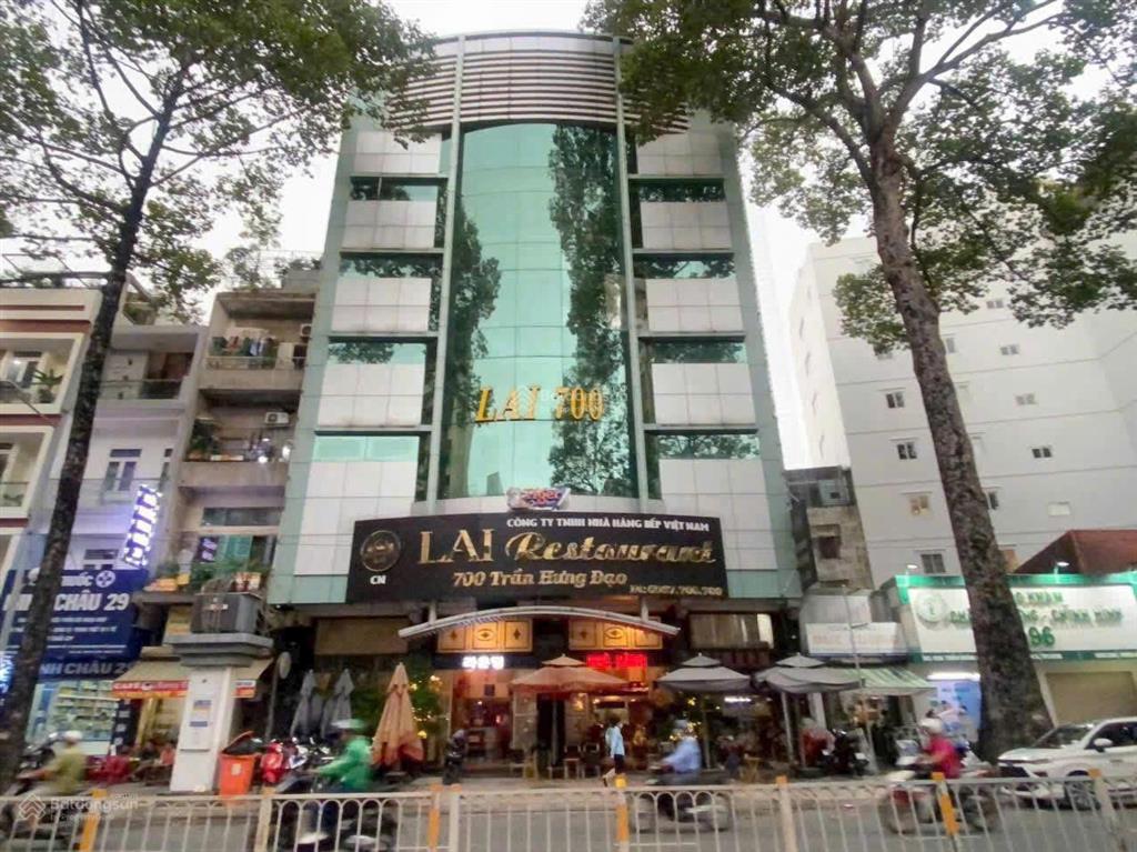 Bán siêu phẩm tòa nhà 8 tầng mặt tiền trần hưng đạo, quận 5 dt 16,5x24m giá 360 tỷ