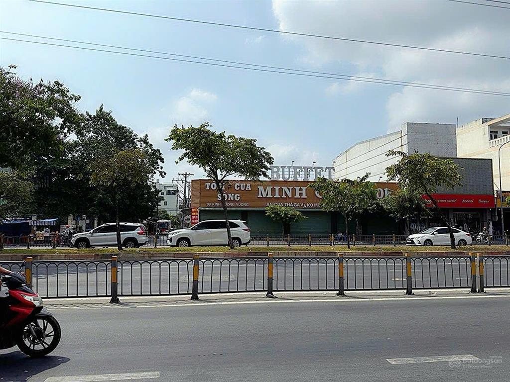 Chuyển nhượng góc 3 mt kinh dương vương q.6 23x52m cn 1.201m hđt 200tr/th giá 280 tỷ tl