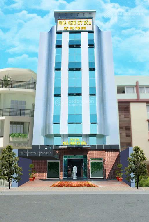Bán khách sạn mt lê hồng phong, q. 10  12x23m, 281m2, 7tầng, 45 phòng, thu nhập 500tr/th, 110 tỷ