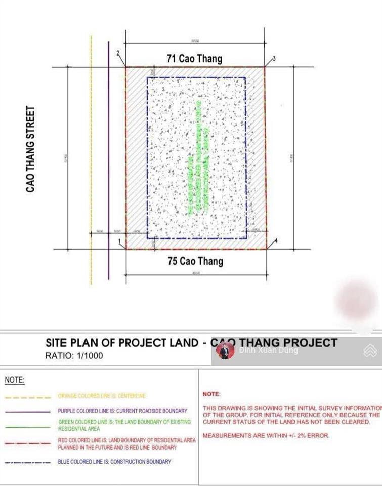 Siêu phẩm quỹ đất vàng mặt tiền cao thắng, quận 3.  2.100m² chỉ tiêu xây dựng 16 tầng giá 1.225 tỷ