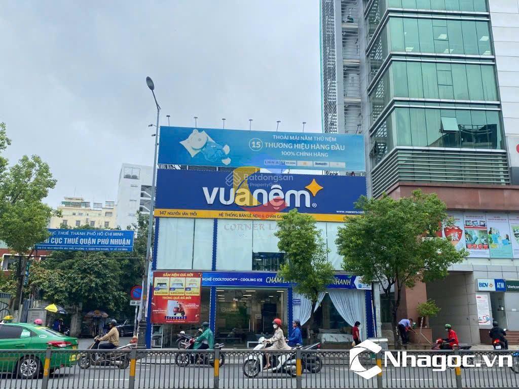 Tòa nhà mặt tiền nguyễn văn trỗi phú nhuận. dt 12x23m. 273,7m²  hđlt 375tr/th  giá 240 tỷ