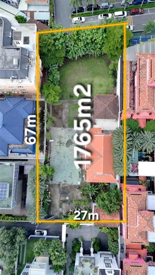 Siêu phẩm biệt thự sân vườn thảo điền. q2. quỹ đất hiếm  1.760m² giá bán 250 tỷ