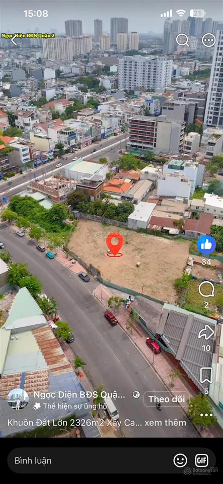 Quỹ đất vàng trung tâm an khánh, 3 mt đường an tư công chúa  2.326m²  giá 690 tỷ