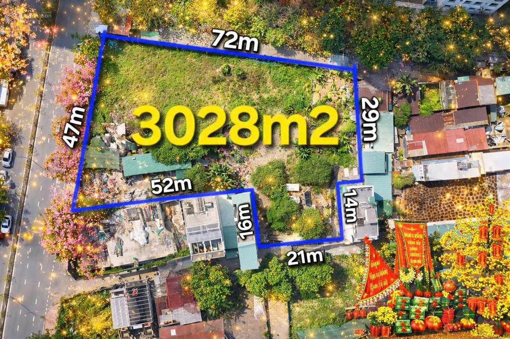 Chuyển nhượng quỹ đất 3,028m2 mặt tiền lưu đình lễ. (quận 2)  47x70m  ctxd 20 tầng giá 630 tỷ!