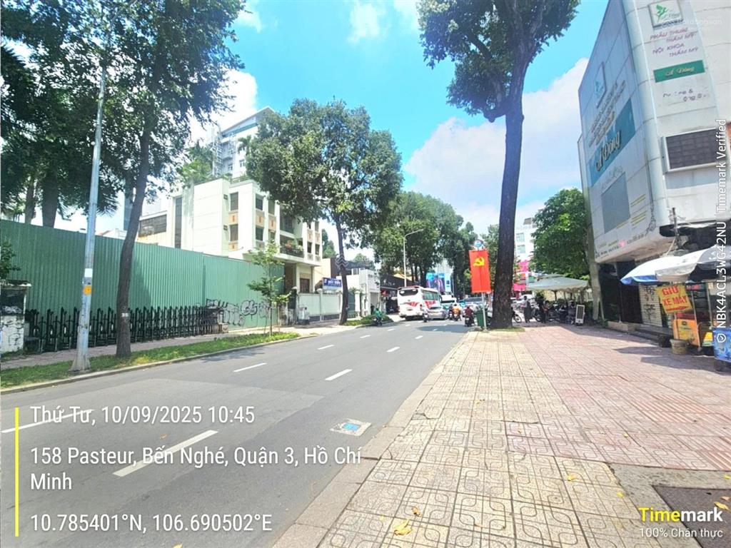 Chuyển nhượng quỹ đất vàng 161 pasteur, quận 3  35x93m = 3.040m2  ctxd 20 tầng  giá 2.490 tỷ!