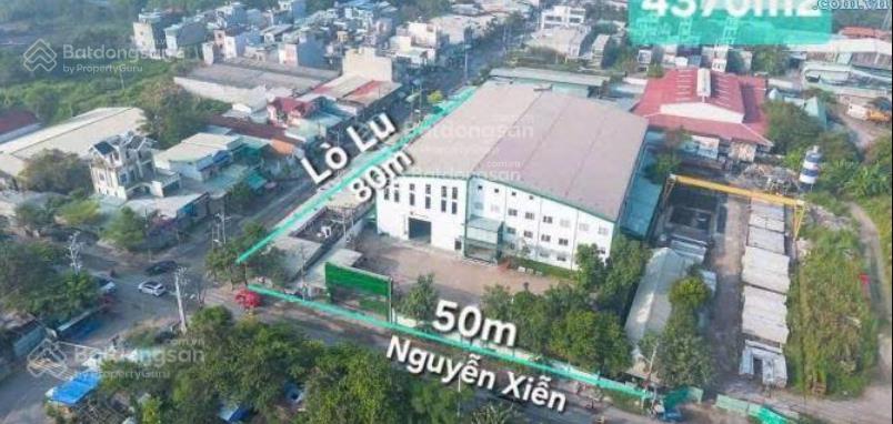 Bán nhà sát góc 2mt nguyễn xiển, lò lu. quận 9, dt 55x80m. cn 4.306,4m2², hđ 250tr/th  giá 158 tỷ