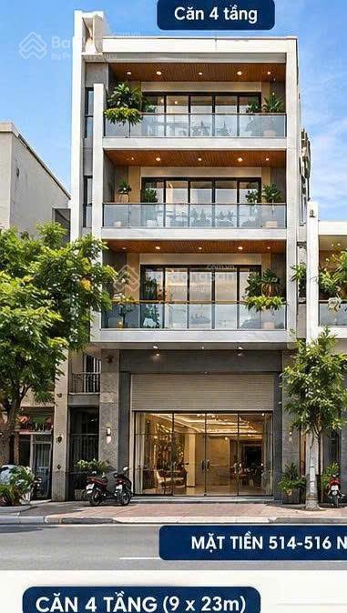 Bán nhà vị trí đắc địa  mt ngô gia tự, quận 5  9x23m, cn 195m2, 4 tầng  giá 58,5 tỷ