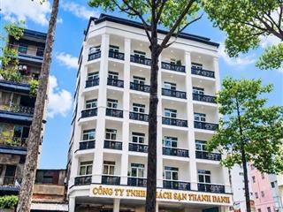 Bán khách sạn mới xây. mt châu văn liêm. q5  dt 16,5x19m, hầm 7 tầng  tn 450 tr/th  giá 360 tỷ
