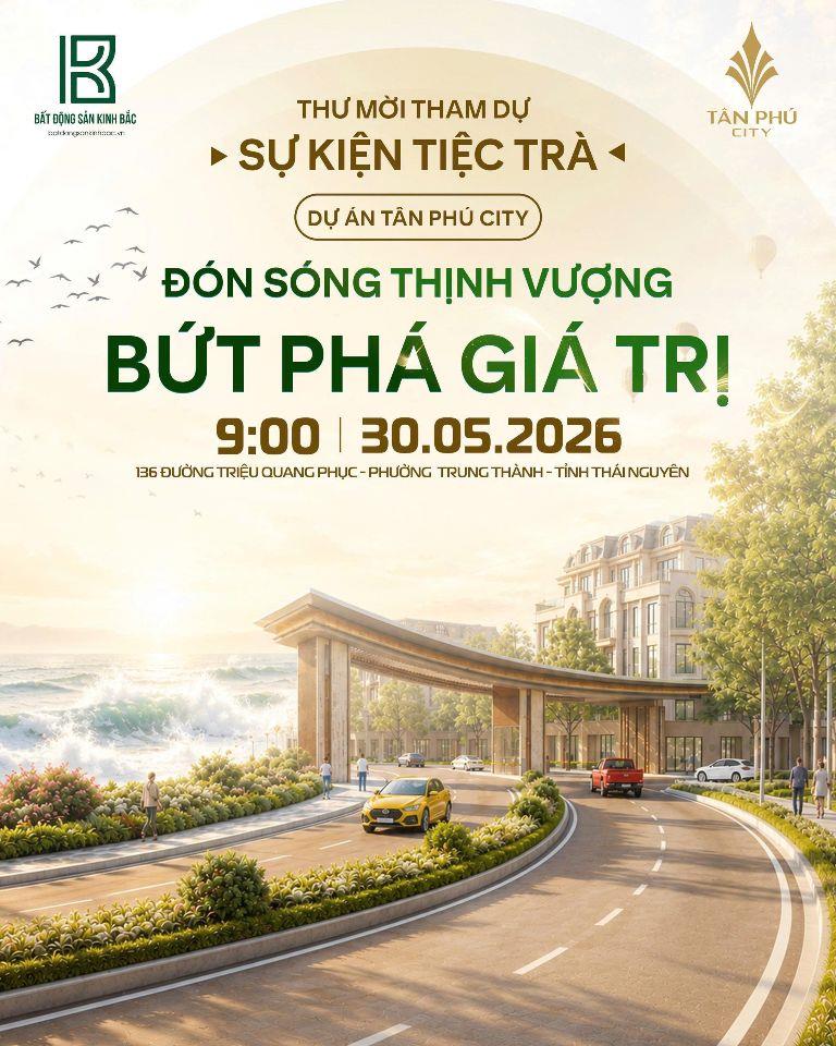 dự án khu đô thị tân phú phổ yên