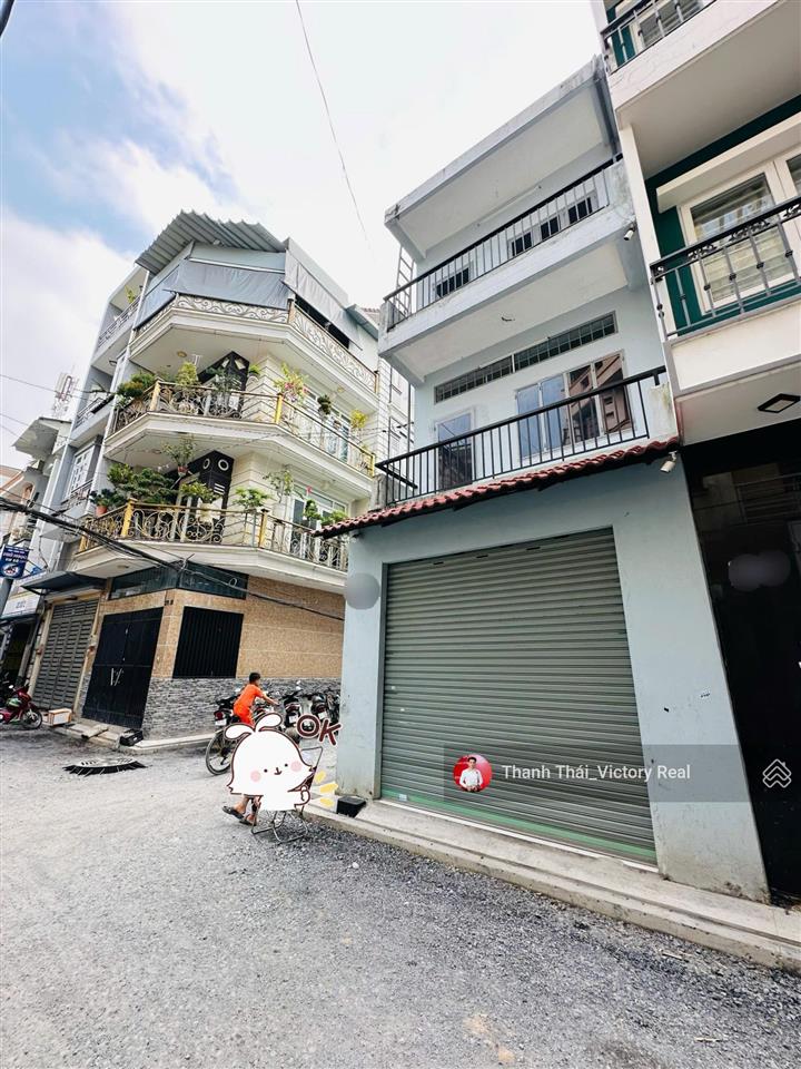 Góc 2 mặt hxh 7m ni sư huỳnh liên p10, dt 4 x 14,5m cn 58,7m2  10.5 tỷ tl