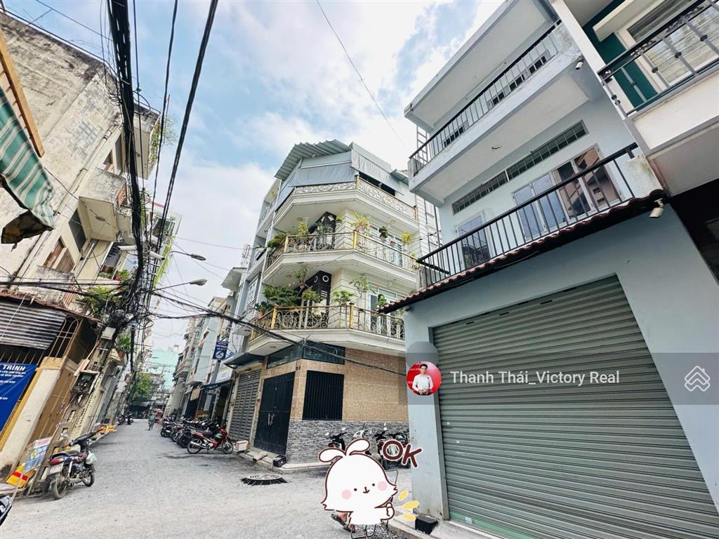 Góc 2 mặt hxh 7m ni sư huỳnh liên p10, dt 4 x 14,5m cn 58,7m2  10.5 tỷ tl