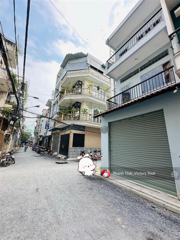 Góc 2 mặt hxh 7m ni sư huỳnh liên p10, dt 4 x 14,5m cn 58,7m2  10.5 tỷ tl