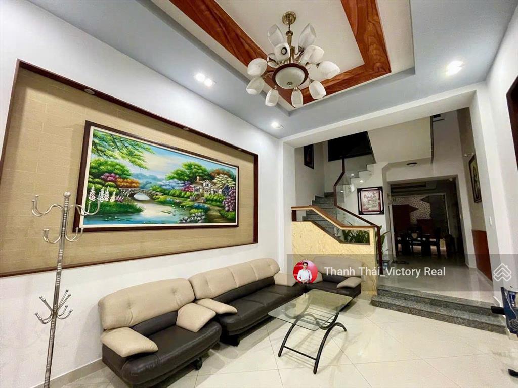 Bán nhà cmt8, gần cv lê thị riêng, 4 tầng mới, full nội thất, dt 3.8 x 14,5m (cn 54m2)7 tỷ 390 tl