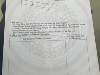 Bán đất 122m2, 950 triệu tại xã trung giã, huyện sóc sơn, hà nội, chính chủ, uy tín