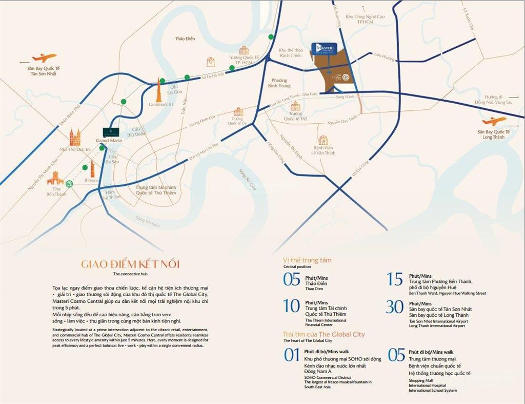 Độc quyền ch 2pn2wc 74,6m2 chỉ 8,19tỷ view đẹp giá tốt tại masteri cosmo central  the global city