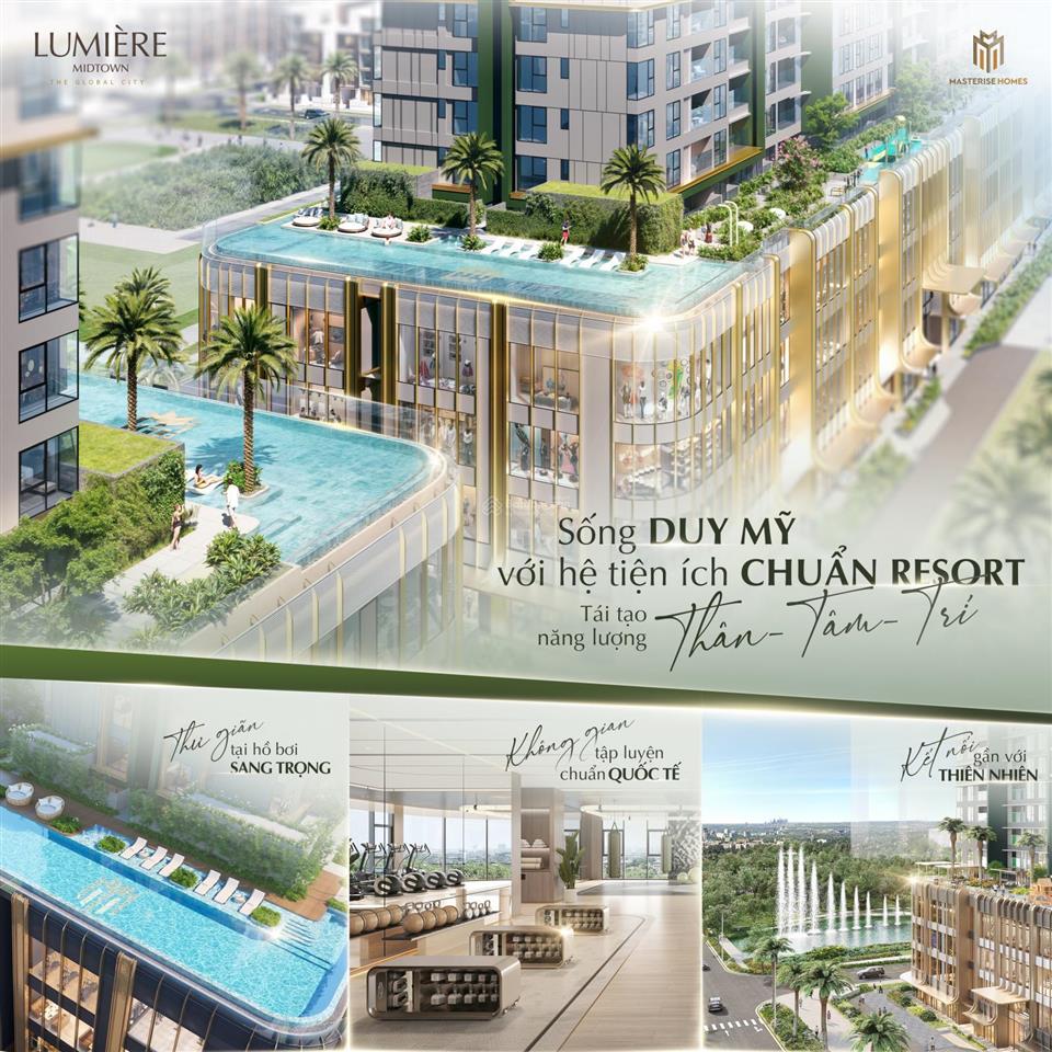 Cơ hội sở hữu 1pn lumiere midtown chỉ 7,087 tỷ  giá tốt nhất giỏ hàng, mã căn đẹp, tầng phong thủy